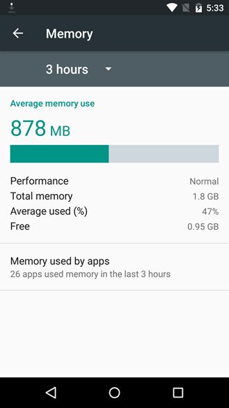 Fotografía - [Android M Feature Spotlight] Preview 2 réorganise Le menu Paramètres de mémoire de l'interface utilisateur